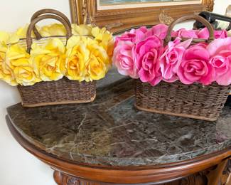 Flower Basket Purses