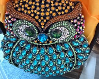 Minaudiere Crystal Owl 
