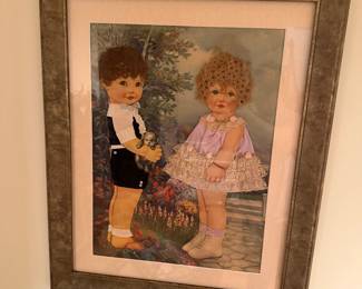 Antique American Folk Art Relief