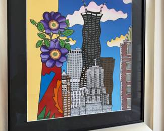 Pop Art Print, Tavlos Studios "Room with a View"