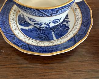 Vintage Booth's Real Old Willow Cup/Saucer