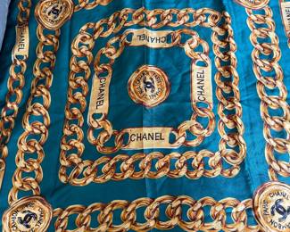 Chanel Paris Silk Scarf