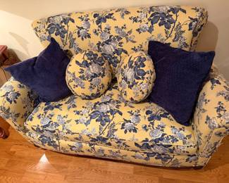 Laura Ashley Fabric, Vintage Settee,