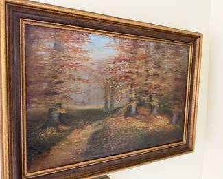 V. Montgomery Original Oil Paining