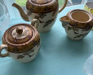 Antique Late 19th Century Japanese Samsuma Ware Meji Period