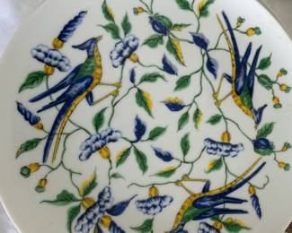 Fitz Floyd for Neiman Marcus 1977, Set of 2 Plates