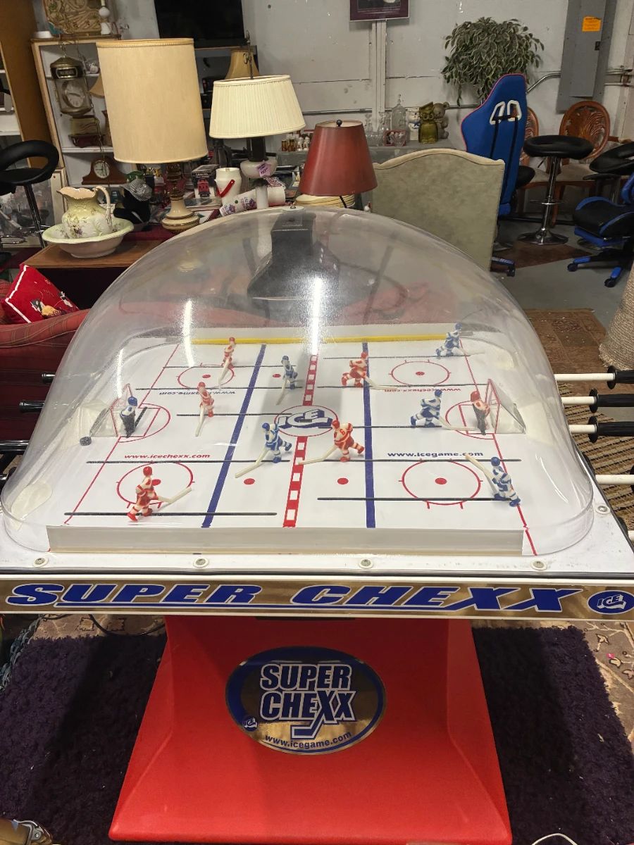 Super Chexx bubble hockey game