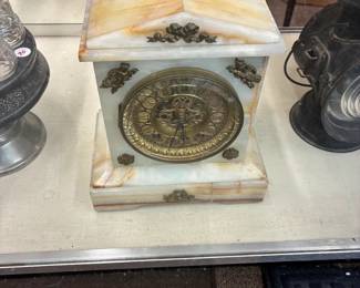 marble mantel clock
