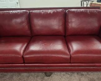 Beautiful leather sofa