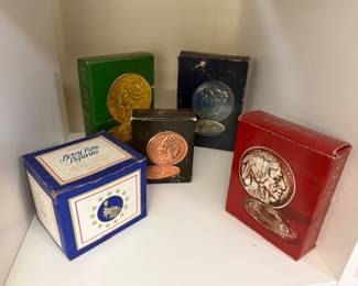 Vintage Avon Products With Boxes