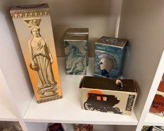 Vintage Avon Products With Boxes