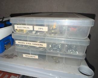 Small Tool and Fastener Bins