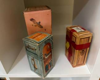 Vintage Avon Products With Boxes