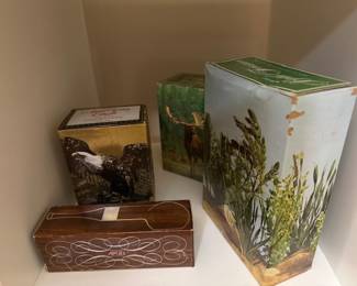 Vintage Avon Products With Boxes