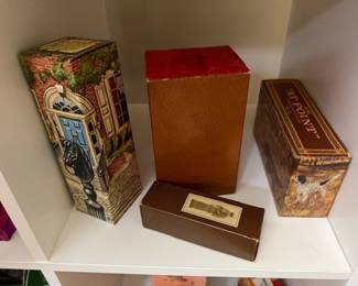 Vintage Avon Products With Boxes