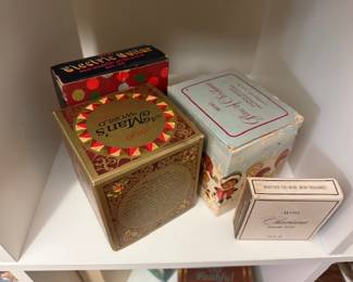 Vintage Avon Products With Boxes