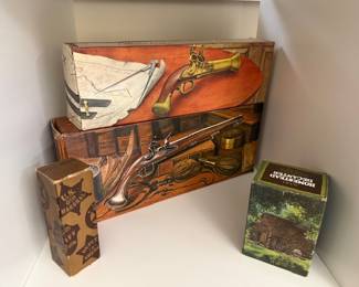 Vintage Avon Products With Boxes