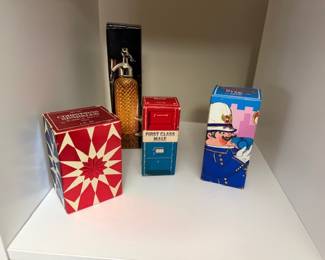 Vintage Avon Products With Boxes
