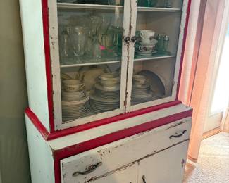 Wonderful glass front cabinet curio