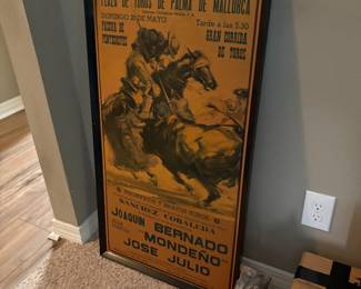 A horse advertisement poster