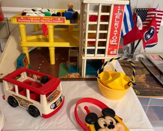 Fisher Price parking garage 