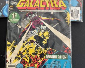 Battlestar Galactica #1 "Annihilation!" / Marvel / 1979