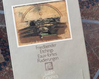 "Friedlaender Etchings Eaux-fortes Radierungen"