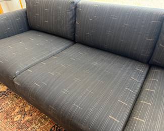 Vintage Thayer Coggin Upholstered 3 Seat Sofa (34"D x 80"W x 26" Back Height)