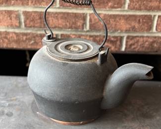 Antique Tennessee Foundry Iron Tea Kettle