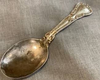Sterling silver baby spoon
