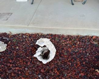 Items Located On The Front Patio Entrance