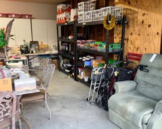 Items Located In The Garage