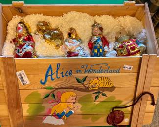 Kurt S. Adler Polonaise Komozia Poland ALICE IN WONDERLAND