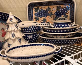 Polish pottery