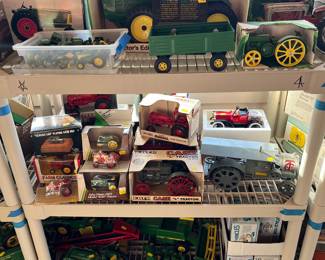John Deere and Ertl collectible tractors
