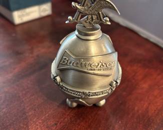 BUDWEISER PEWTER EGG