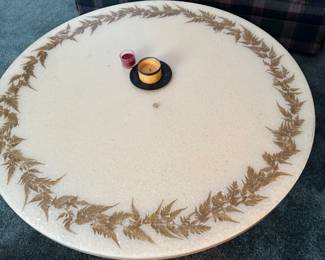 TOP OF VINTAGE COCKTAIL TABLE