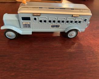 BLUE BUS HALLMARK KIDDIE CAR