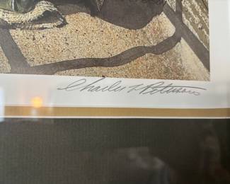 SIGNED CHARLES PETERSON