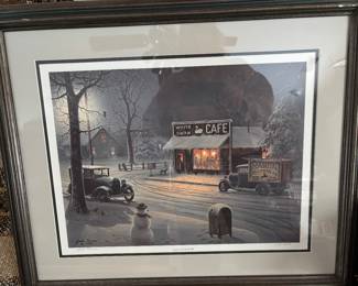 JESSE BARNES ARTWORK SUPPER AND SMALL TALK