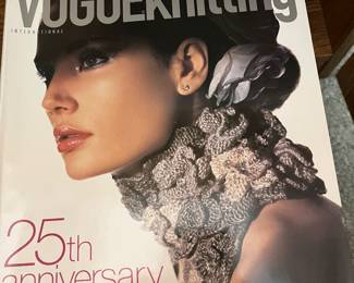 LARGE NUMBER OF MAGAZINES ABOUT KNITTING