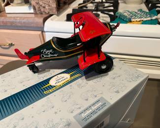 HALLMARK BI-PLANE XMAS