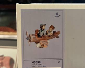 AIRPLANE LLADRO - NIB DON'T LOOK DOWN