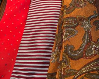 TIES MISC TIES BY CHRISTOPHER HUNTER, CHRISTIAN DIOR AND MALLORY CHURCH