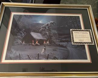 JESSE BARNES NIGHT BEFORE CHRISTMAS 1983 241/1000