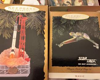 STAR TREK ORNAMENTS