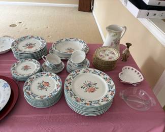 Syracuse china - Fusan pattern - 40 pieces