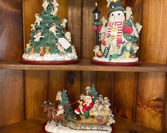 Lighted Danbury Mint Dreamsicles Collection (3)