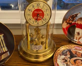1970's Coca-Cola Anniversary Clock- made in Germany