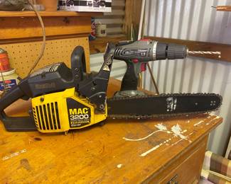 MAC 3200 Chainsaw / drill